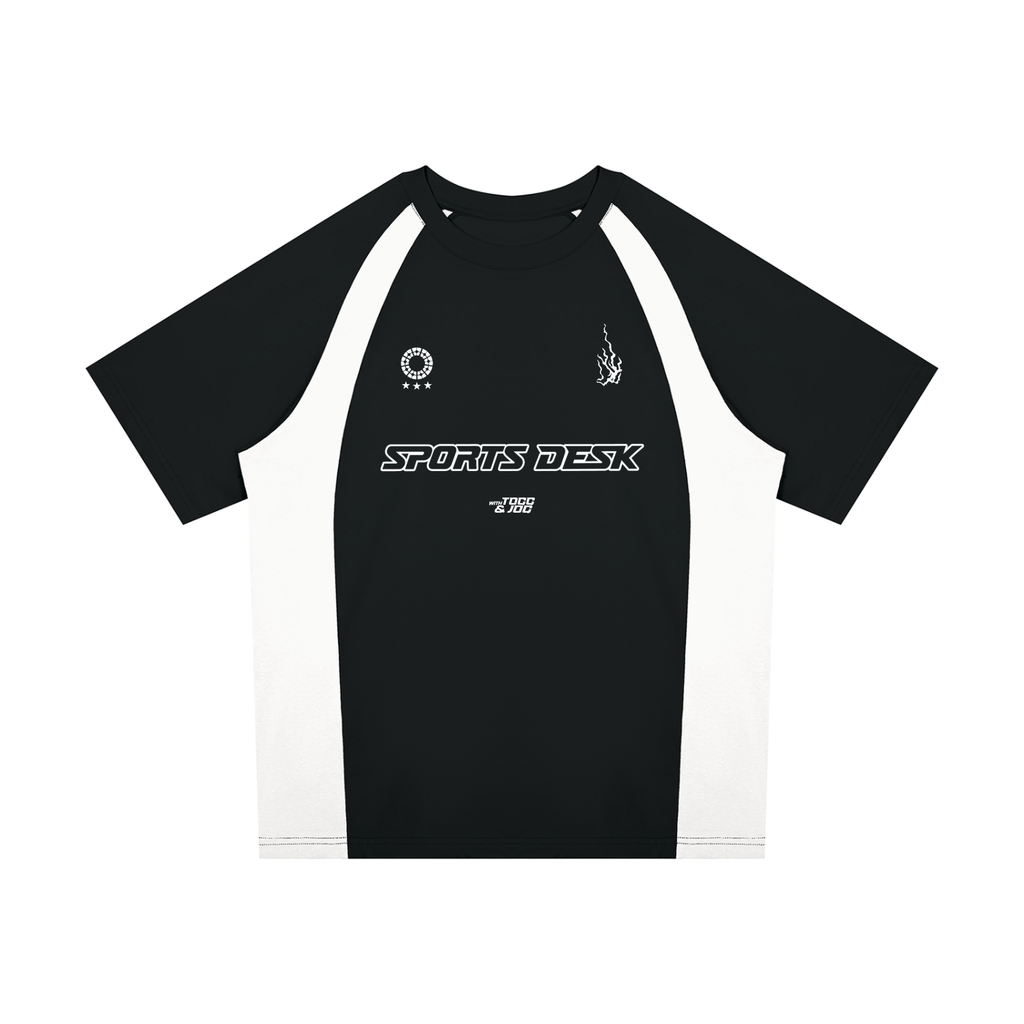Sports Desk black and white jersey