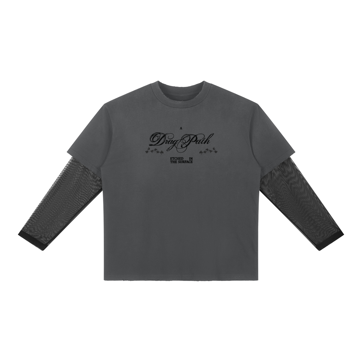 Drag Path mesh t-shirt